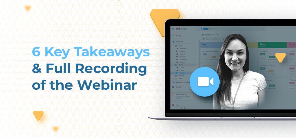 How to Move from Spreadsheets to CRM [6 Takeaways + Webinar Recording]