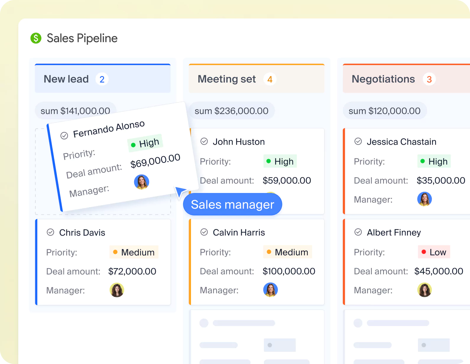 Sales pipeline AUTOMATION