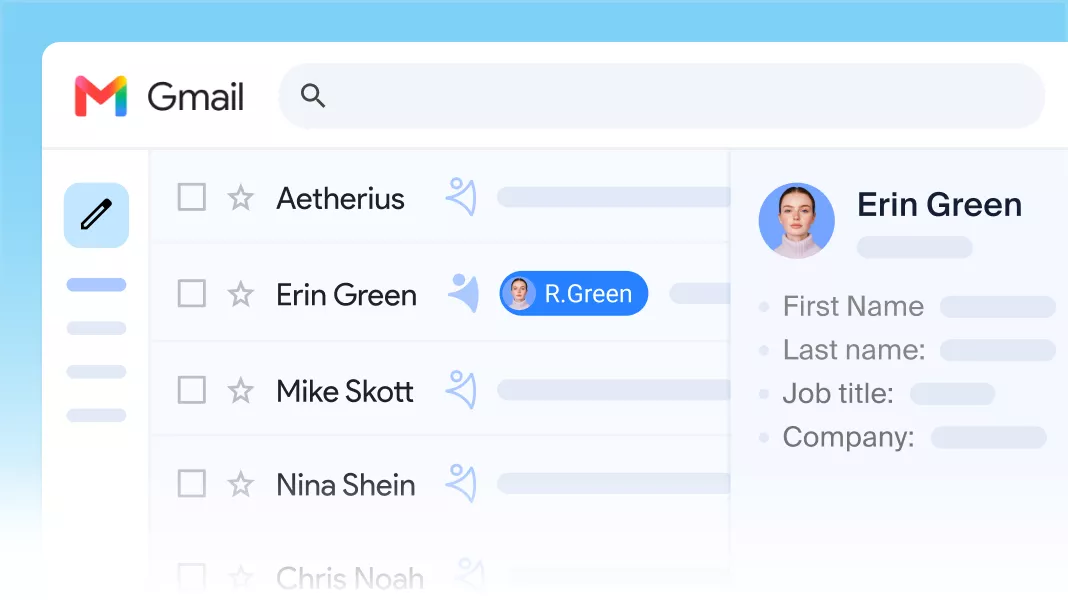 CRM inside Gmail
