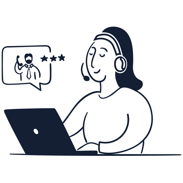 Financial services CRM for /illustrations/account-manager-customer-success.png