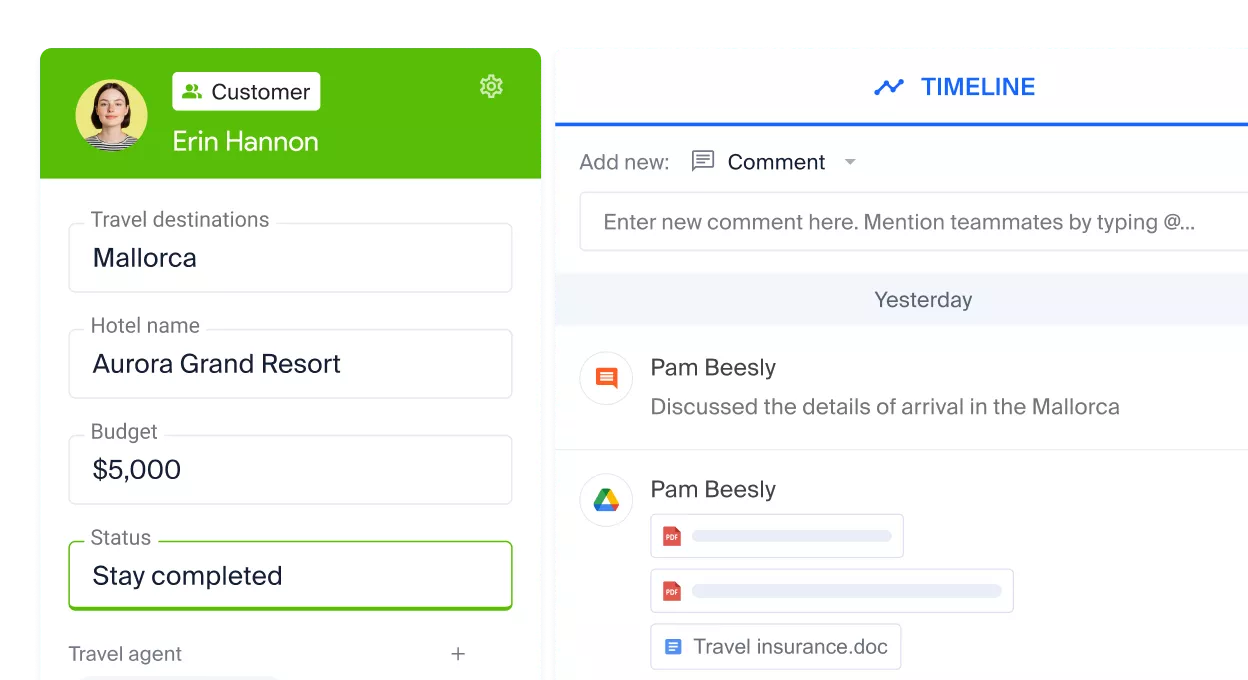 NetHunt CRM for luxury and niche travel providers